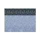 Pacific Realm 18 Round Standard Gauge Unibead 52" Tall Liner| LI1852MDU