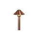 FX Luminaire BellaDonna Incandescent Path Light with 18" Riser  | Copper | 20W | BD-20-18R-CU