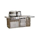 Bull Outdoor Products BBQ Island in Stucco | 31014