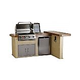 Bull Outdoor Products Luxury Q Island in Stucco | 31026