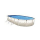 Pretium 18'X33' Oval 52" Steel Wall Pool Assy Only w/ Skimmer & Return | Pool Only | PPREGXDUN-CH183352SSSTSSFB0-WS