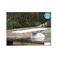 Inter-Fab Edge Base with Edge aquaBoard Board Complete | 6' White with White Top Tread and White Base | EDGE6WW-KIT