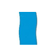 Solid Blue 15'X21' Oval Standard Gauge Overlap Style Liner NL221-20 | LI152120