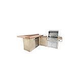 Lion Premium Grill Islands American Q with Rock or Brick Natural Gas | 90119NG