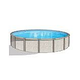 Azor 27' Round 54" Tall Pool with Skimmer | Pool Only | PAZO-2754RRRRRRI10