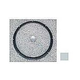 AquaStar 20" Full Circle Suction Outlet with Hydrostatic Valve and Collector Tube | Light Gray | FCHV103