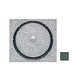 AquaStar 20" Full Circle Suction Outlet with Hydrostatic Valve and Collector Tube | Dark Gray | FCHV105