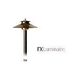 FX Luminaire Del Mare 3LED Pathlight 18" Riser Antique Bronze | DM-3LED-RA18-AB
