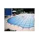 Arctic Armor 20-Year Ultra Light Solid Right End Step Safety Cover | Rectangle 18' x 36' Blue | WS2163B