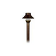 FX Luminaire HC LED Pathlight | Antique Bronze | 12" Riser | HC-1LED-12AB Kit