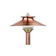 FX Luminaire DM 1 LED Path Light | Bronze Metallic | 12" Riser | DM1LED12RBZ KIT