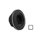 AquaStar Large Wall Fitting with 1 1/2" FPT with Vinyl Gasket and Lock Nut | White | ES1022V01