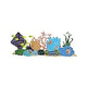 Artistry In Mosaics Ocean Reef Mosaic |  23" x 60" | OREMCOOL
