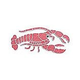 AquaStar Swim Designs Lobster Stencil Only | White | F1006-01
