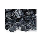 American Fireglass Half Inch Classic Collection | Gray Fire Glass | 10 Pound Jar |  AFF-GRY12-J