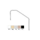 Saftron Deck To Pool Mounted 3-Bend Handrail | .25" Thickness 1.90" OD | 66"W x 32"H | Taupe | DTP-366-T