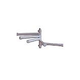 Saftron Wall Mounted Towel Rack .25" Thickness 1.90" OD | Single | Black | PA-MTR-5-BK
