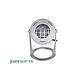 J&J Electronics PureWhite LED Underwater Fountain Luminaire | Base And Guard | 120V 10' Cord | LFF-S1L-120-WG-WB-10