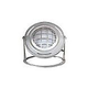 J&J Electronics PureWhite LED Underwater Fountain Luminaire | Base And Guard | 12V 10' Cord | LFF-S1L-12-WG-WB-50
