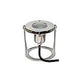 J&J Electronics PureWhite LED Underwater Fountain Luminaire | Base Only No Guard | 120V 30' Cord | LFF-F1L-120-NG-WB-30