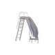 Inter-Fab City 2 Pool Slide | Right Curve | Tan | CITY2-CRT