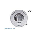 J&J Electronics PureWhite LED Underwater Fountain Luminaire | Guard Only No Base | 12V 50' Cord | LFF-F1W-12-WG-NB-50