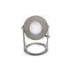 J&J Electronics PureWhite LED Underwater Fountain Luminaire | Base Only No Guard | 12V 50' Cord | LFF-F3L-12-NG-WB-50