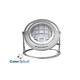 J&J Electronics PureWhite LED Underwater Fountain Luminaire | Base And Guard | 120V 30' Cord | LFF-F3W-120-WG-WB-30