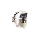 Allied Air Switch: 21A - DPDT - Latching - Radial Spout | 3-20-0028