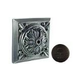 Black Oak Foundry Oak Leaf Emitter | Antique Pewter Finish | M209-AP | M219-AP