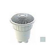 AquaStar 10" Round MoFlow Suction Outlet Cover | 2 Port Double Deep Sump Bucket | Light Gray | 10MF103B