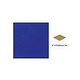National Pool Tile 6x6 Solid Single Bullnose Tile | Glossy Cobalt Blue | M6764C SBN