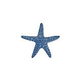 Artistry In Mosaics Starfish Mosaic | Light Blue - 5" | STALBLB