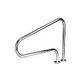 Inter-Fab Deck Top Mounted D3D 3 Bend Flanged Stair Rail | 1.90"? x .049"? Thickness Powder Coated Copper Vein | D3D50049-FL-4