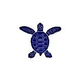 Artistry In Mosaics Loggerhead Turtle Mini Blue Mosaic | B -  4" | TLMBLUBB