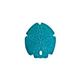 Artistry In Mosaics Sand Dollar Mosaic | Aqua - 5" | SDOAQUB
