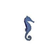 Artistry In Mosaics Seahorse Blue Mosaic | Small - 13" x 6" | SEABLURS