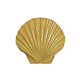 Artistry In Mosaics Seashell Mosaic | Tan - 5" | SSHTANB