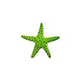 Artistry In Mosaics Starfish Mosaic | Lime - 5" | STALIMB