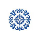 Artistry In Mosaics Tuscan Medallion Mosaic | Blue - 42" x 42" | MTUBLUL