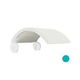 Ledge Lounger Signature Collection Chair Shade | Gray Frame - Aruba Fabric Stock Color | LL-SG-CR-SH-GY-STD-4612