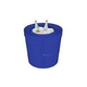 Ledge Lounger Signature Collection Ice Basin Side Table without Lid | Dark Blue | LL-SG-IB-DB