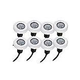 SR Smith Treo Color RGB LED Underwater Pool Light | 5W 12V 80' Cord | 8 Light Bulk Pack | FLED-C-TR-PK8