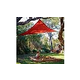 Coolaroo Kool Kolors Triangle Shade Sail | 9-Foot Red | 434519