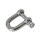 Coolaroo D-Shackle with Screw Pin | 6 mm | 472023