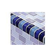 Artistry In Mosaics Crystal Series - Trim Cobalt Blue Blend Glass Tile | TRIM-GC82348B2