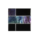 Artistry In Mosaics Twilight Series Glass Tile | Black Mixed Blend | GT8M4896K5