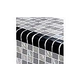 Artistry In Mosaics Twilight Series Trim Glass Tile | Black | TRIM-GT82348K5