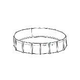 Tahoe 27' Round Resin 54" Sub-Assy for CaliMar® Above Ground Pools | 5-4927-137-54