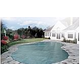 Loop-Loc 15-Year Solid Safety Cover | Grecian 16'-6" x 32'-6" | 4' x 8' Center End Step | w Drain Panel | LLS163248GCES